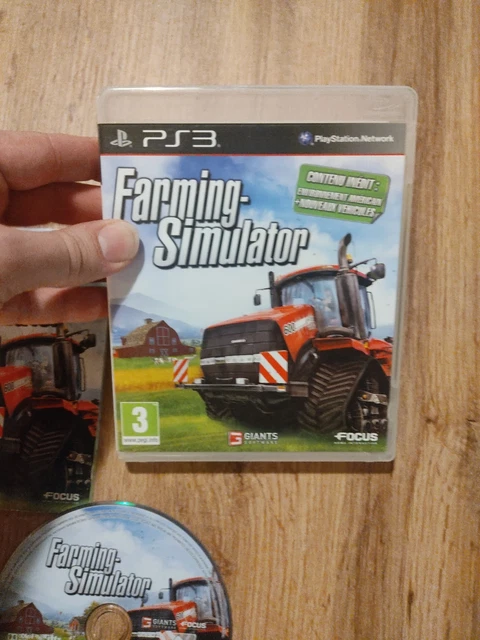 Lot Jeux Farming Simulator + Farming Simulator 15 PS3 PAL FR - État Correct