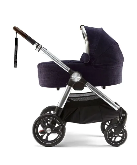 Mamas & Papas Ocarro Carrycot Signature Edition dunkelmarineblau für Kinderwagen NEU 2
