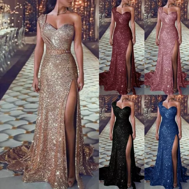 New Prom Formal Wedding Evening Gown Long Bridesmaid Womens Ball Party Dresses