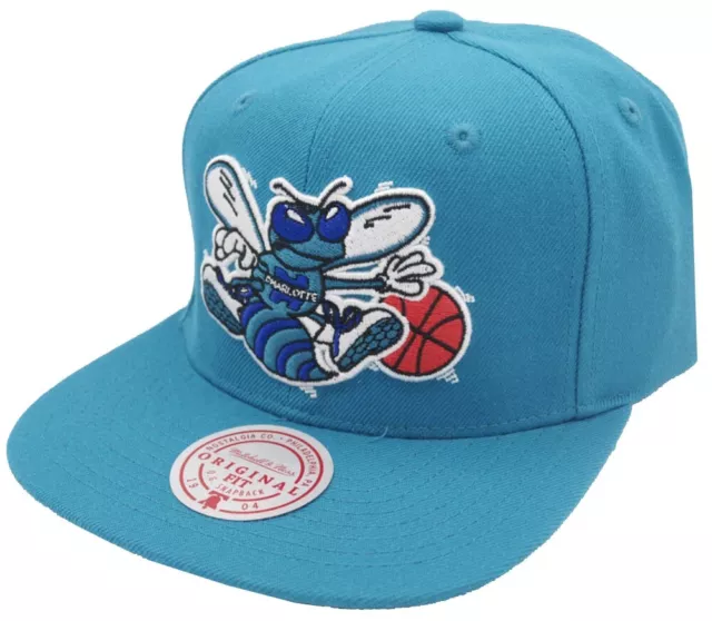 Mitchell & Ness Charlotte Hornets Team Terrain 2.0 Snapback Hwc Cap Bonnet Signe