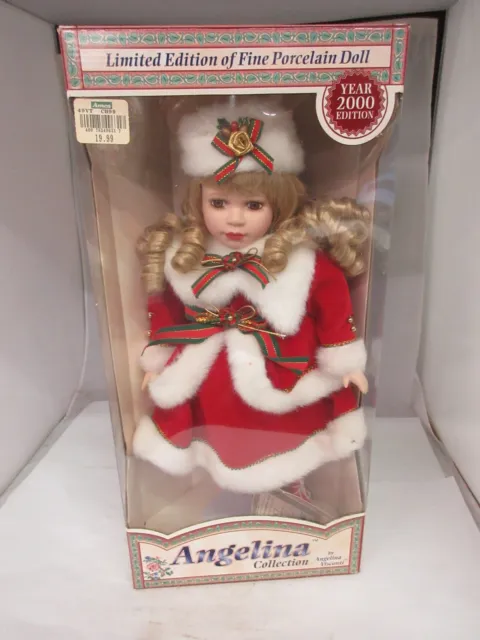 Angelina 2000 Doll Original Box Mib     595-E