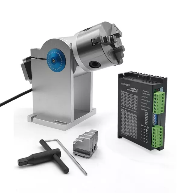 D80 Rotary Axis Marking Machine Rotary Fixture Rotary Table Rotary Stepper Motor