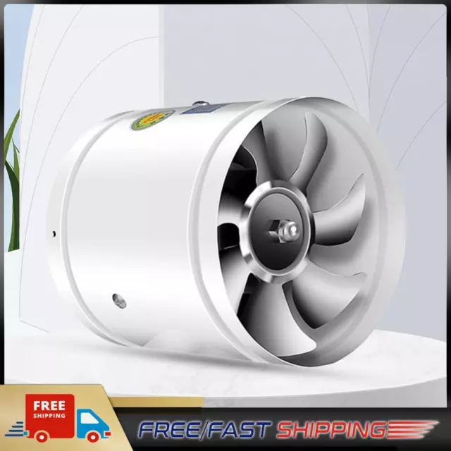 Duct Fan Metal Pipe Wall Fan 220V for Restaurants Kitchens Supermarkets and More