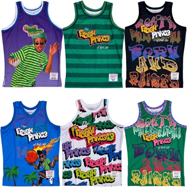 The Fresh Prince of Bell Air Will Smith Mens Headgear Classics Basketball Jersey