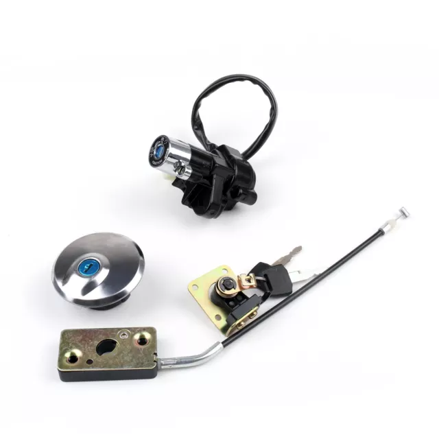 Ignition Switch Lock&Fuel Gas Cap Key Set For Suzuki GZ125 98-03 GZ250 99-11 R1