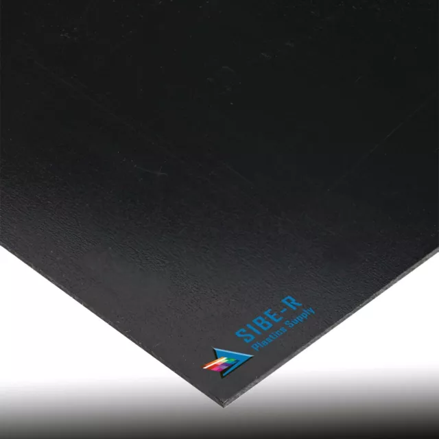 Bulk Pack - 32 Pack - Kydex T Sheet Black - 12" x 12" - Thick 0.060" ^