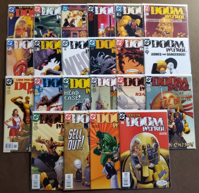DC Comics Doom Patrol Vol. Juego completo de 3 #1-22 - 2001-2003 - alta calidad