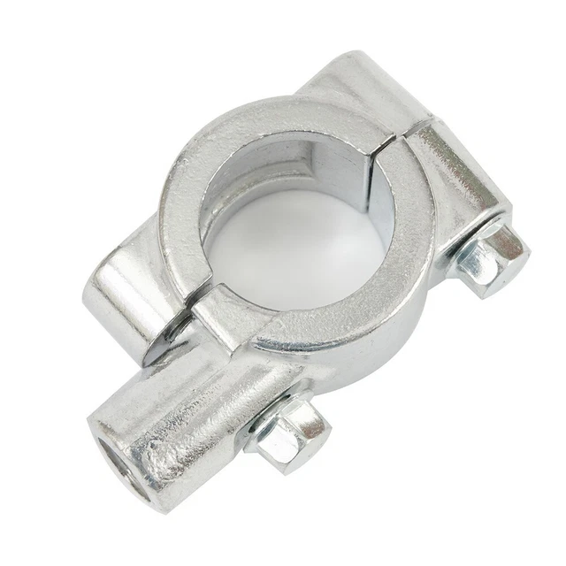 Durable Montage Tableau Arrière Moto Alliage D'Aluminium Chrome Support