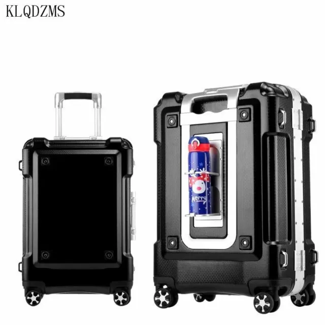 Carry On Luggage With Wheels Rolling Travel Trolley Suitcase Spinner Hard Shell