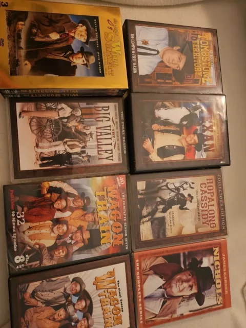 The Texan Nichols Complete Series 8 Box Set Dvd Lot Wagon Train Big Valley