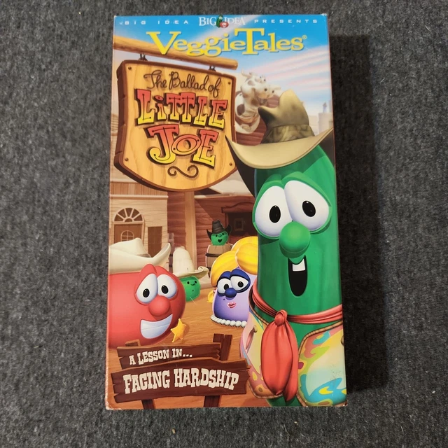 VEGGIETALES THE BALLAD OF LITTLE JOE Larry the Cucumber VHS Veggie ...