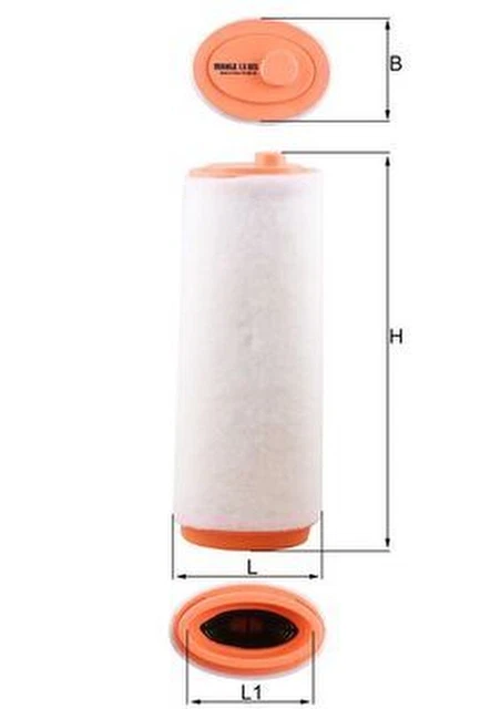 Mahle Filtre à Air pour Land Rover Freelander