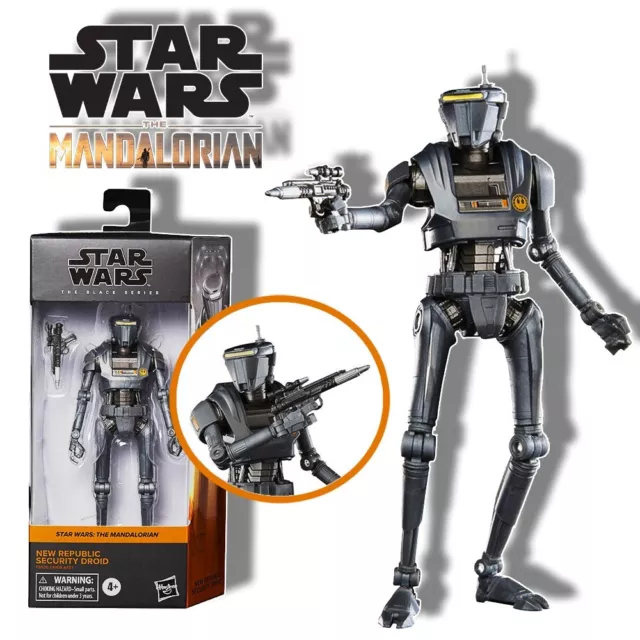 Star Wars The Black Series - The Mandalorian - Security Droid -Toy Action Figure