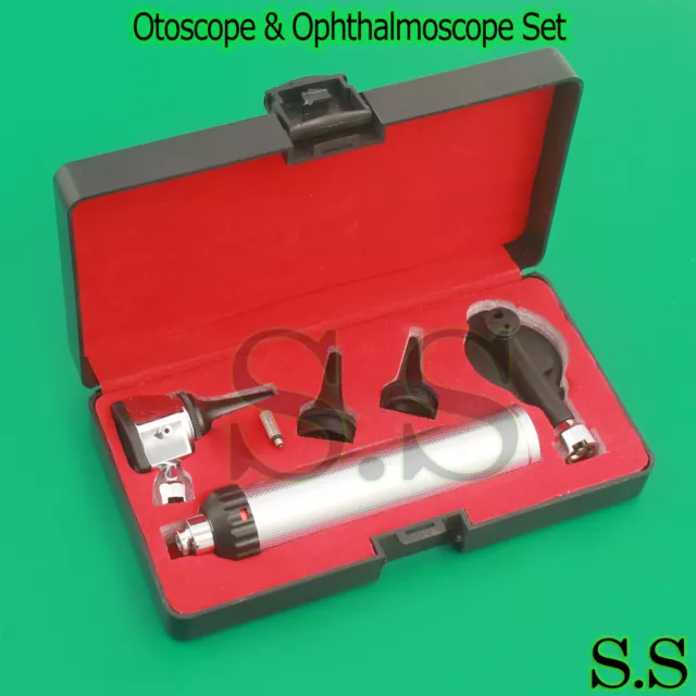 Otoscope & Ophthalmoscope Set ENT Medical Diagnostic, Wholesale Lot of 25 Sets