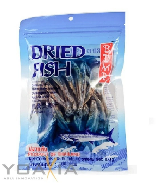 [100 g] Acciughe essiccate di BDMP Thailandia acciughe essiccate Pla-ka-tak #9