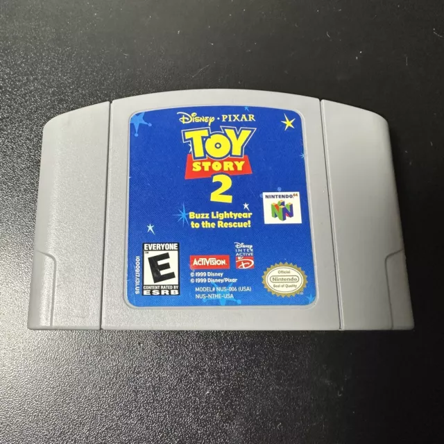 TOY STORY 2 Disney Pixar Nintendo 64 N64 Original Authentic Genuine