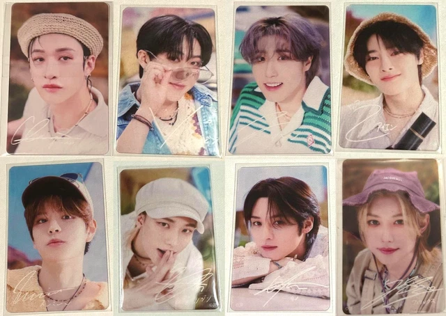 STRAY KIDS JYP JAPAN POP UP STORE 2023 Limited Official Clear Photocard