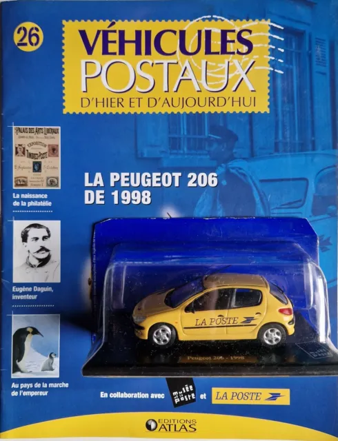 Norev 1/43 - La poste PTT 26 - Peugeot 206