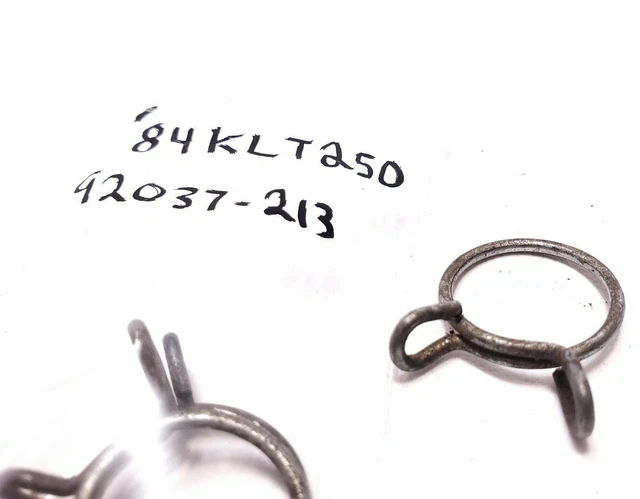 1984 KAWASAKI KLT250 OEM BREATHER TUBE CLAMP, 92037-213 $1.99 - PicClick CA