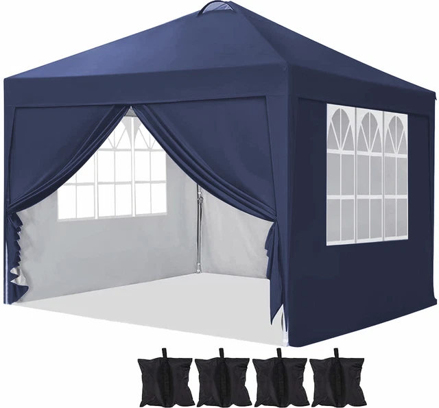Pavillon 3x3m Gartenpavillon Gartenzelt Partyzelt Pavilon Pavillion Festzelt NEU