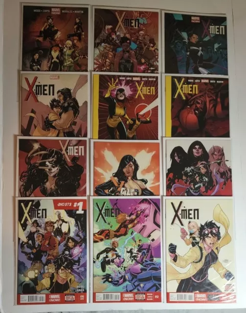 Uncanny X-Men 1 - 10 12 & 13 Vol 3 (Marvel, 2013) all VF/NM lot of 12