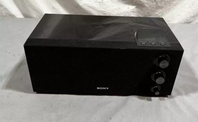 Sony ICF-M1000 High-Quality AM/FM Stereo Tabletop Radio Black Fast Shipping