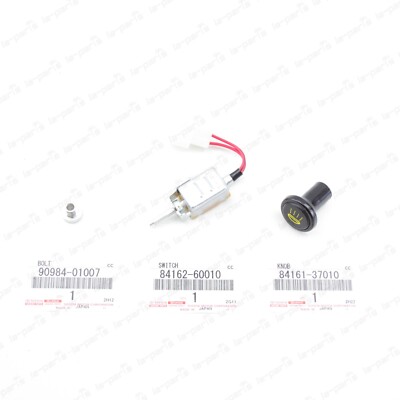 Genuine Toyota Land Cruiser Headlight Control Switch Knob - 84111-60030 (BJ/FJ/HJ)