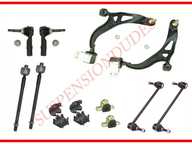 12PC Front Lower Control Arm Suspension Kit Fits 2011-2017 Ford Explorer