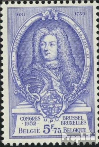 Belgique 936 oblitéré 1952 post congrès