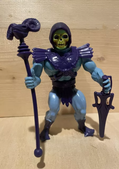 Vintage Motu Skeletor Half Boots Soft Head Mattel 1981 First Release