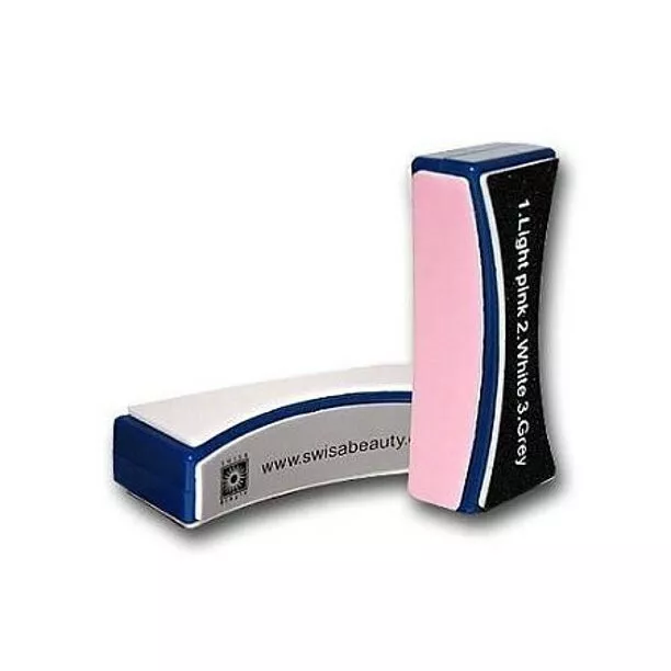 Swisa Beauty 4 Way Diamond Magic Nail Buffer for Natural Shining Nails In 30 Sec