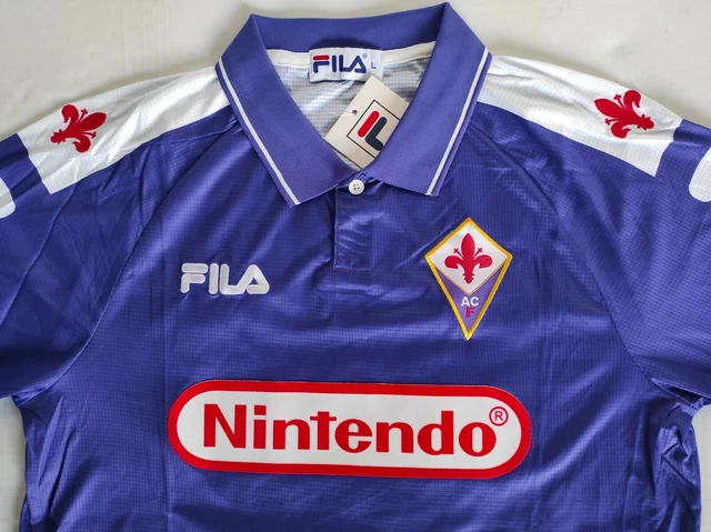 BATISTUTA FIORENTINA 98 99 shirt Serie A jersey L Remake maglia