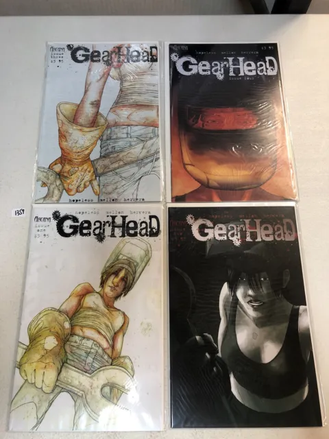 Gearhead (2006) #1 2 3 4 1-4 (VF/NM) Complete Set Arcana