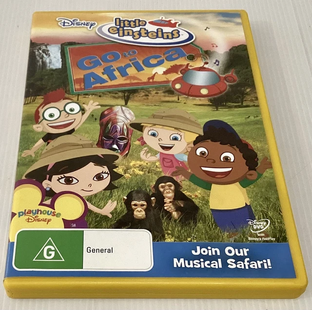 LITTLE EINSTEINS GO To Africa DVD Region 4 Free Post Disney £5.12