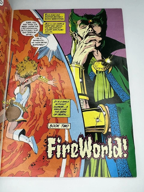 Swordquest #2 Vol. 1 Atari 2600 DC Mini Comic Book Fireworld 1982 Missing Cover! 3