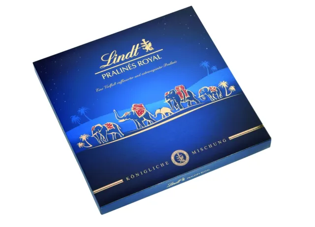 500g Lindt Pralinés Royal Süßigkeit Schokolade mit Alkohol naschen NEU MHD 9/24