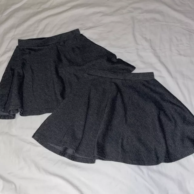 GIRLS MATALAN GREY Pleated School Skirt Age 9 3.50 PicClick UK
