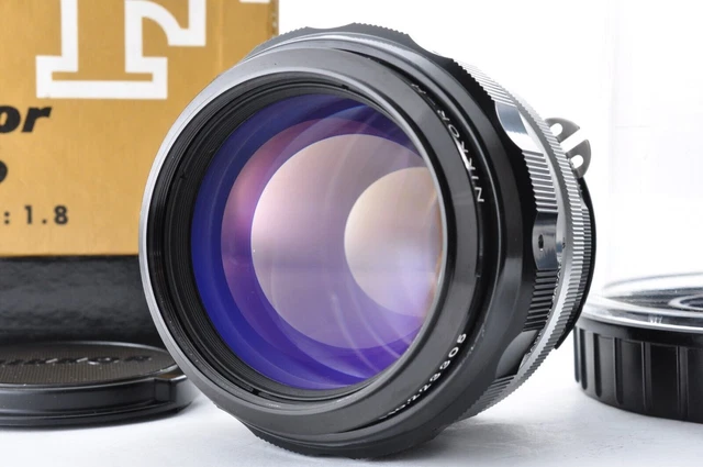 Nikon Nikkor H Auto 85mm f/1.8 non-Ai Near Mint Telephoto Lens from Japan#231766