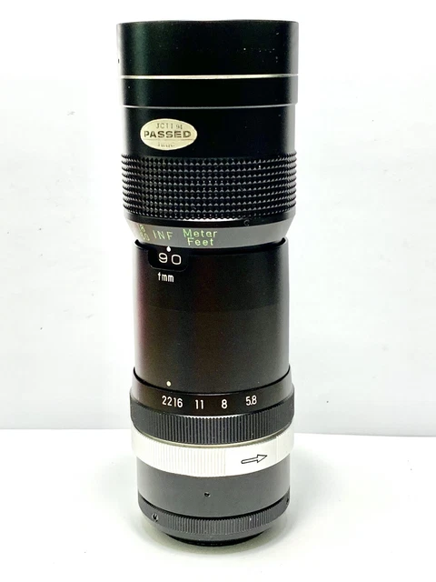 Objectif Photo REVUENON 135mm F/2.8 Monture M42 - Occasion Fonctionnel Pour Adaptateurs (Canon, Nikon, Etc.)