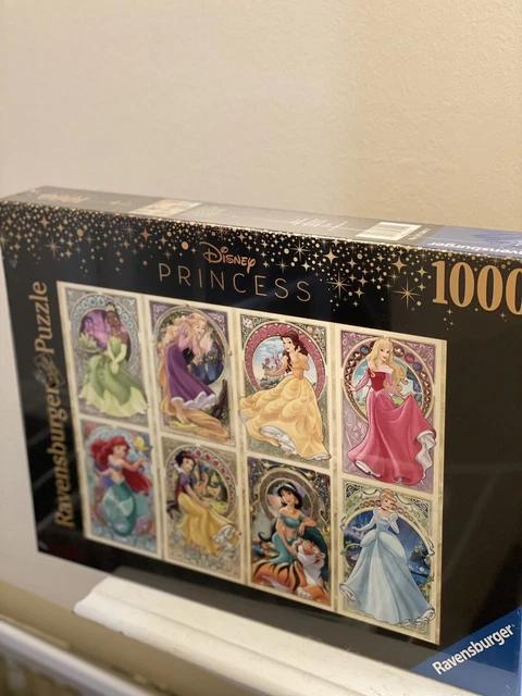 RAVENSBURGER DISNEY PRINCESS Art Nouveau 1000 piece Jigsaw Puzzle for ...