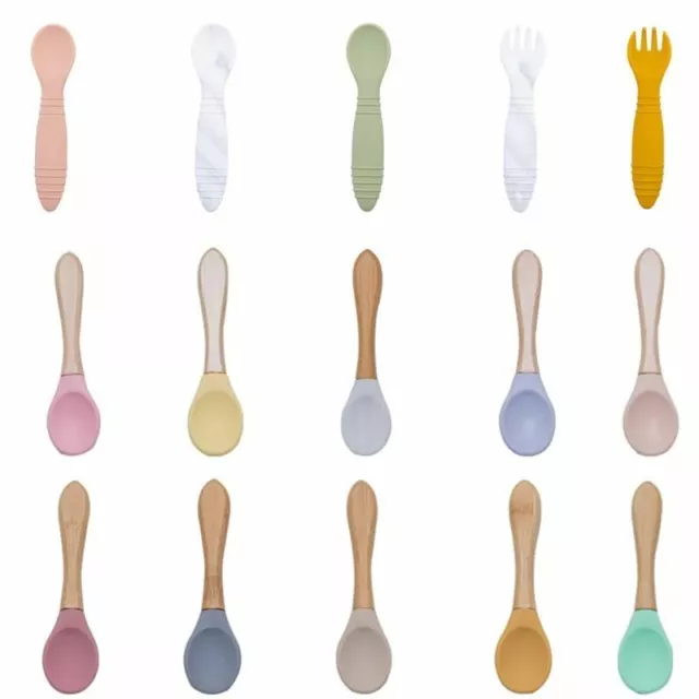 Silicone Alimentation Cuillère Enfants Nourriture Bébé Outils Alimentaire