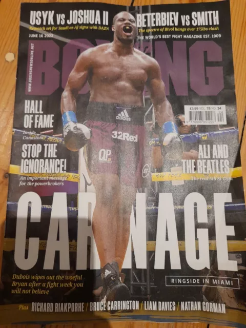 Boxing News - Vol 78 No 24 (16/06/22)