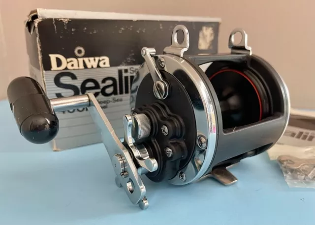 DAIWA SEALINE 400H Deep Sea Fishing Reel with box, tools, and