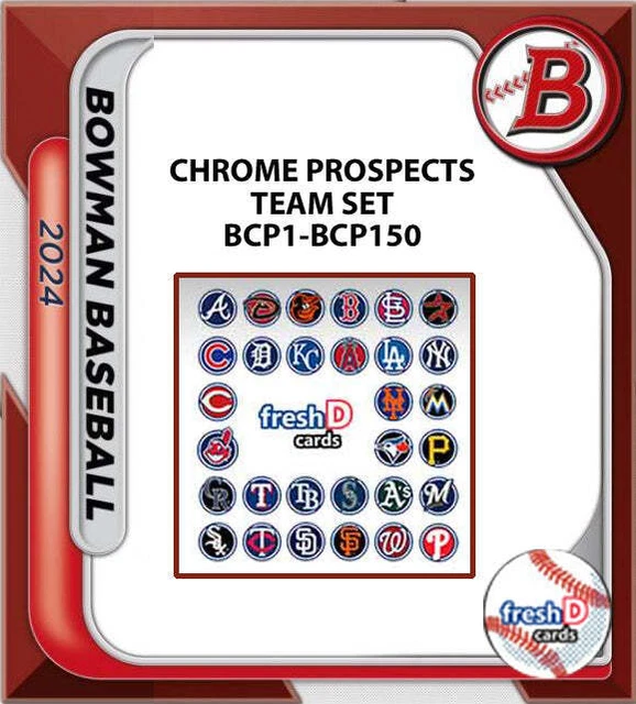 2024 BOWMAN CHROME Prospects Team Set BCP Houston Astros Luis Baez