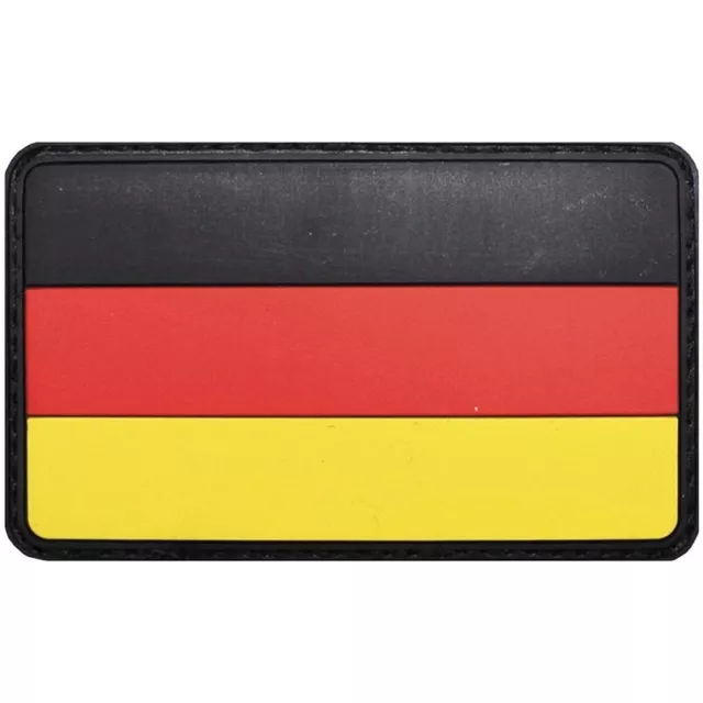 Deutschland Fahne Airsoft PVC Velcro Patch Deutsche Flagge Klett Aufnäher