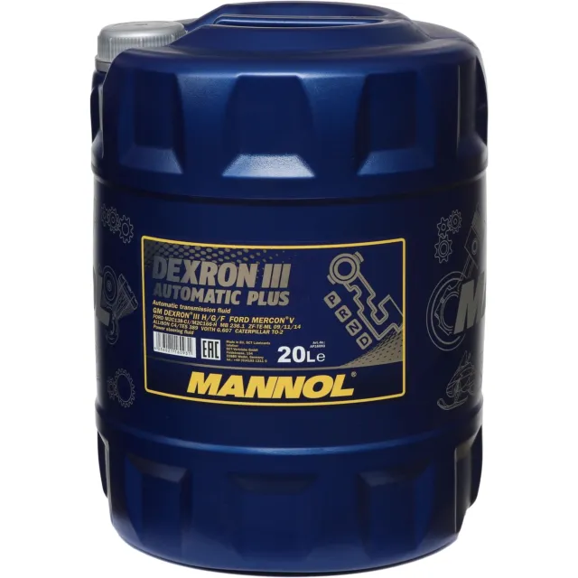 20 Liter Original MANNOL Automatikgetriebeöl Dexron III Automatic Plus Gear Oil