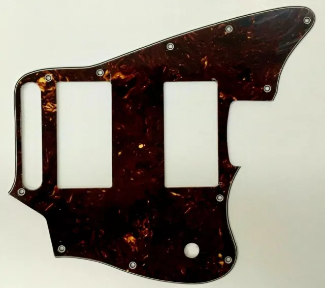 Gitarren-Schlagbrett 44x29 Cm – Blanko, Weiße Perle, Zum Selbstgestalten