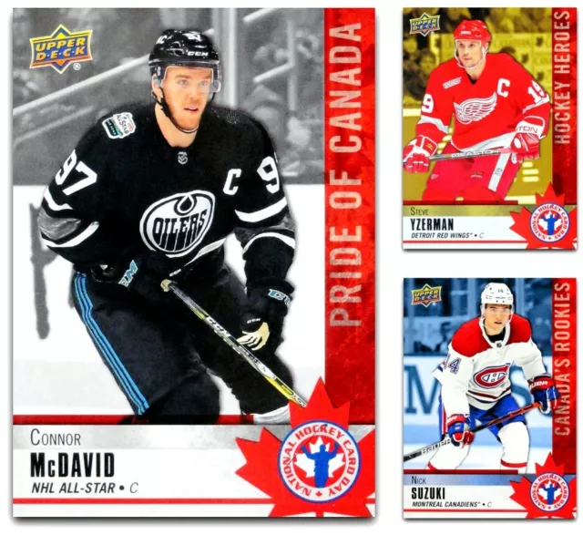 2019-20 UD National Hockey Card Day **** PICK YOUR CARD **** From The SET