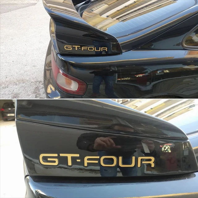 TOYOTA CELICA GTFOUR St205 Gt4 Riser Blocks Spoiler Infill Stickers