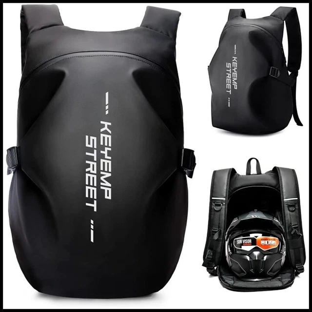 ZAINO MOTO PER Uomo Zaino per casco impermeabile Accessori moto